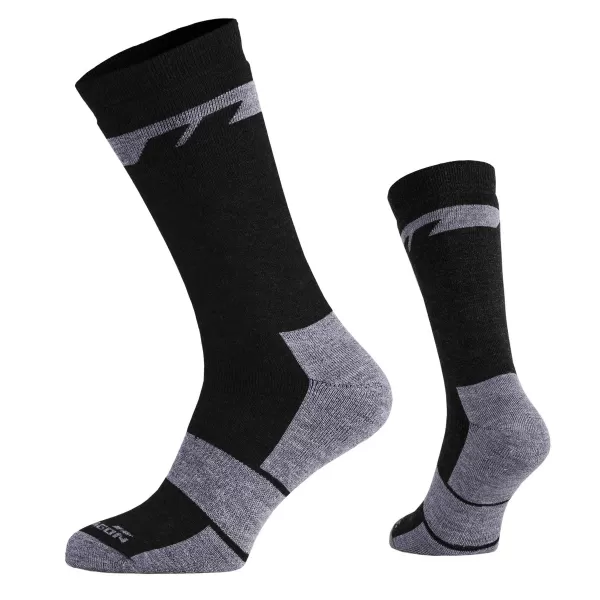  Nogavice PENTAGON ALPINE MERINO SOCKS HEAVY EL14017 01 EL14017 ČRNA 