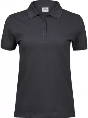 Ženska majica s kratkimi rokavi TEE JAYS | TJ 1401 TEMNO SIVA