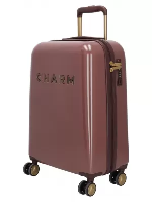 Kovček CHARM LONDON CAPETOWN S BORDO
