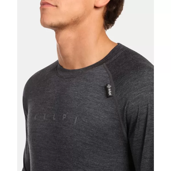  Termo -majica KILPI MAVORA TOP-M ZM0502KI ČRN 