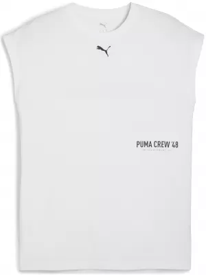 Srajca PUMA M GRAPHIC CUTOFF TANK 52762002 PUMA BELA