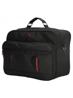 Torba ENRICO BENETTI Cornell 15,6" Reporter Bag Black ČRNA