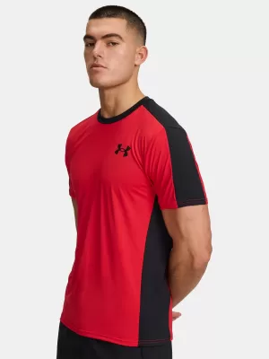 Moška majica s kratkimi rokavi UNDER ARMOUR UA HG WORDMARK SS 6007758-600 RDEČA
