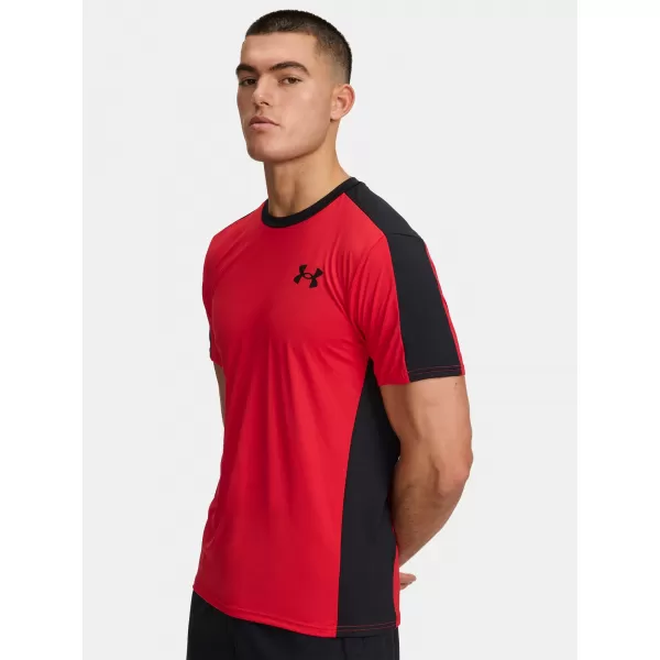  Moška majica s kratkimi rokavi UNDER ARMOUR UA HG WORDMARK SS 6007758-600 RDEČA 