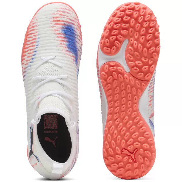  Otroški čevlji PUMA FUTURE 8 MATCH TT + MID JR 10861601 WHITE/ BELA/PUMA ČRNA/ŽAREČA RDEČA 