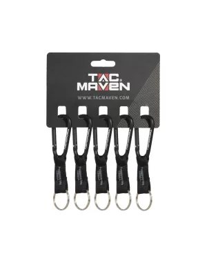 karabin PENTAGON CARABINER 6ΜΜ D25027 ČRNA