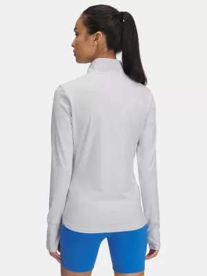 Ženska majica s kratkimi rokavi UNDER ARMOUR UA LAUNCH PRO HALF ZIP 1379349-014 SIVA