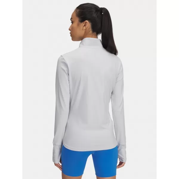  Ženska majica s kratkimi rokavi UNDER ARMOUR UA LAUNCH PRO HALF ZIP 1379349-014 SIVA 
