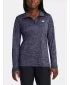 Ženska majica s kratkimi rokavi UNDER ARMOUR TECH 1/2 ZIP- TWIST 1384225-410 MODRA