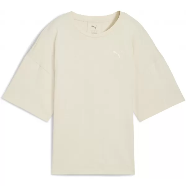  Ženska majica s kratkimi rokavi PUMA HER OVERSIZED TEE 68814887 ALPSKI SNEG 