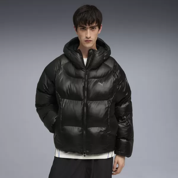  Moška jakna PUMA TECH-X PUFFER JACKET 63216201 ČRNA PUMA 