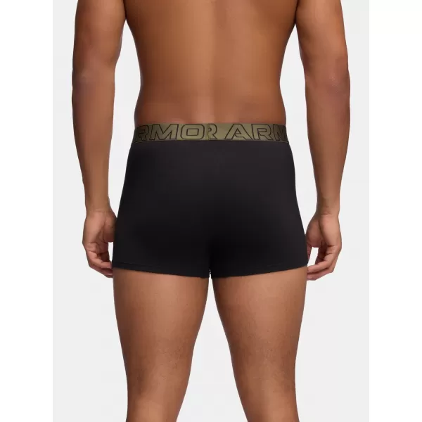  Moške boksarice UNDER ARMOUR M UA PERF COTTON (3KS) 1383891-005 ČRNA Z MORSKO OD 