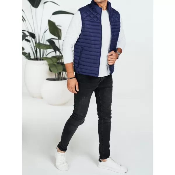  Telovnik DSTREET TX5077 TEMNO MODRA 