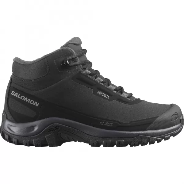  Ženski čevlji SALOMON SHELTER WATERPROOF W ČRNA/DEVET ŽELEZA/EXCALIBUR 