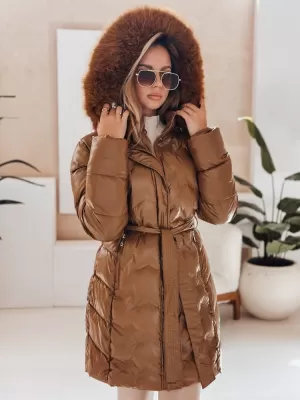 Ženska jakna DSTREET TY4925 KARAMELA