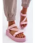 Ženski sandali s platformo BIG STAR NN274A041 PINK Big Star Shoes