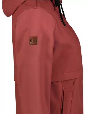 Ženski softshell plašč NORDBLANC NBWSL8276 RDEČA