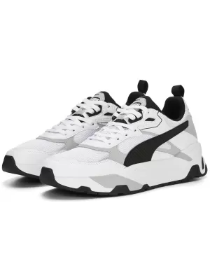 Moški čevlji PUMA TRINITY 38928901 BELA/ČRNA/SVETLO SIVA