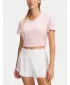 Ženska majica s kratkimi rokavi UNDER ARMOUR TECH SSV- TWIST 1384227-647 ROZA