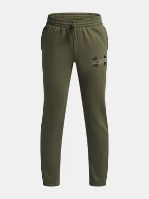 Fantovske trenirke UNDER ARMOUR UA RIVAL FLC CBLCK GRPHC JGR 6004995-390 ZELENA