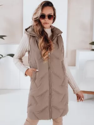 Ženska jakna DSTREET TY5098 KARAMELA