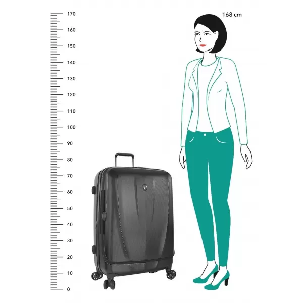  Kovček HEYS VANTAGE SMART LUGGAGE L ČRNA 