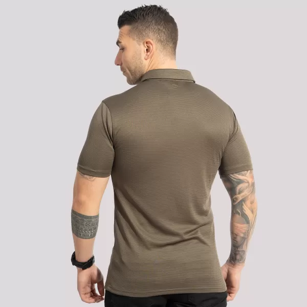  Moška majica s kratkimi rokavi z ovratnikom PENTAGON VANQUISH POLO SHIRT K09048 VOLK/SIV 