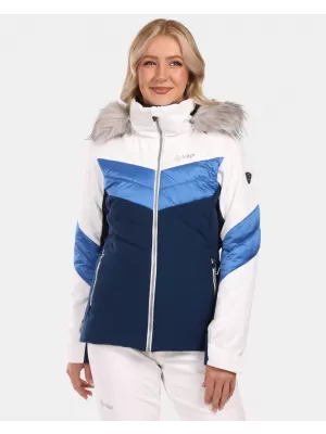 Ženska smučarska jakna KILPI LIN-W ZL0109KI TEMNO MODRA