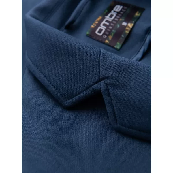  Jakna OMBRE OM-BLZB-0101 TEMNO MODRA 
