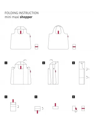 Torba REISENTHEL MINI MAXI SHOPPER ČRNA