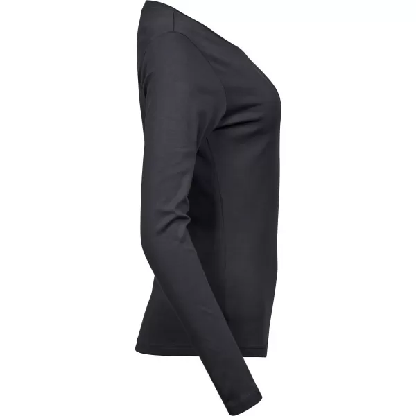  Ženska majica s kratkimi rokavi TEE JAYS | TJ 590 ČRNA 
