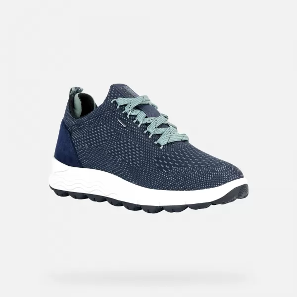  Ženske superge GEOX SPHERICA 4X4 B ABX TEMNO MODRA 