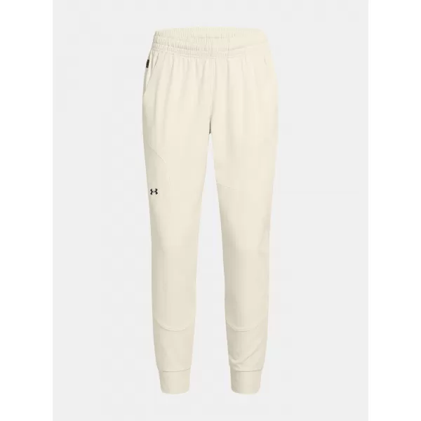  Ženske trenirke UNDER ARMOUR UA UNSTOPPABLE JOGGER 1376926-110 BELA 