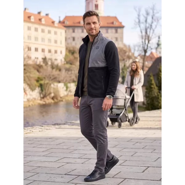  Moški pulover iz flisa ALTISPORT IKEG SIVA 