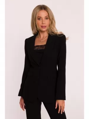 Ženska jakna STYLOVE S417 ČRNA