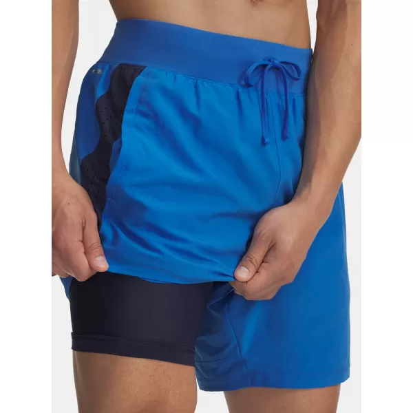  Moške kratke hlače UNDER ARMOUR UA LAUNCH PRO 2N1 7 SHORTS MODRA 