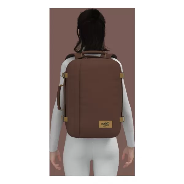  Nahrbtnik CABINZERO CLASSIC 36L BELGIJSKA ČOKOLADA 