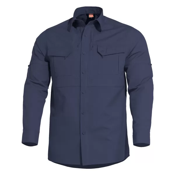  Moška srajca PENTAGON PLATO SHIRT K02019 POLNOČNO MODRA 
