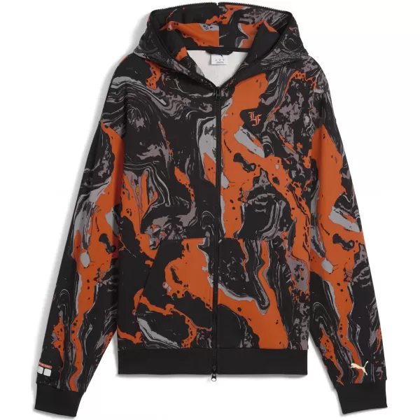  Pánská bunda PUMA LAFRANCE HEEM ERA FULL ZIP 63247101 ORANGE GLO/AOP 