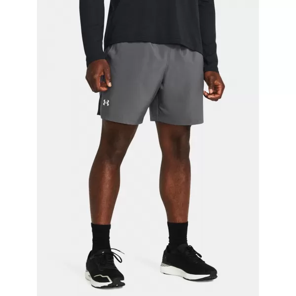  Moške kratke hlače UNDER ARMOUR UA LAUNCH 7'' SHORTS 1382620-025 SIVA 
