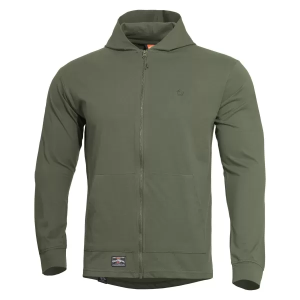 Pulover PENTAGON AGIS RING SPUN SWEATER K08043 KAMUFLAŽNO ZELENA 