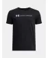 Fantovska majica s kratkimi rokavi UNDER ARMOUR UA B LOGO WORDMARK SS 1389963-001 ČRNA