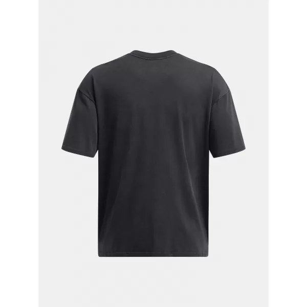  Moška majica s kratkimi rokavi UNDER ARMOUR UA M HW OS LOGO WASH SS 1389147-001 ČRNA 