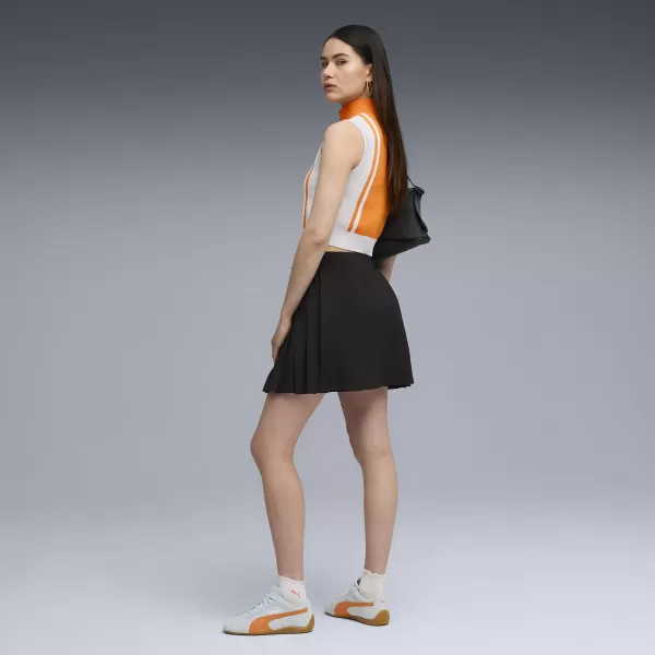 Žensko krilo PUMA WARDROBE ESS PLEATED SKIRT 63204601 ČRNA PUMA 