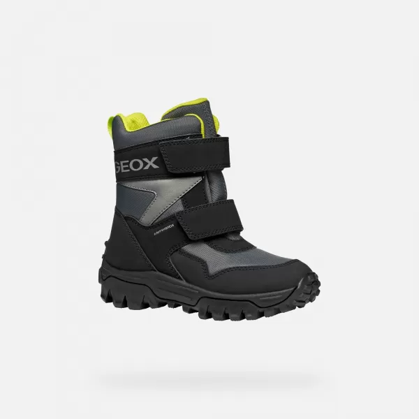  Fantovski gležnjarji GEOX HIMALAYA B ABX J46FRE0FU50C1267 SIVA 
