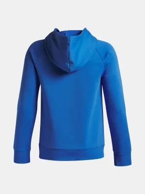 Fantovski pulover UNDER ARMOUR UA RIVAL FLEECE BL HOODIE 1379791-402 MODRA