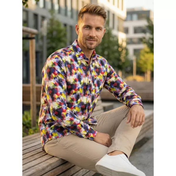  Moška srajca ALTISPORT GREEN TEMNO MODRA 