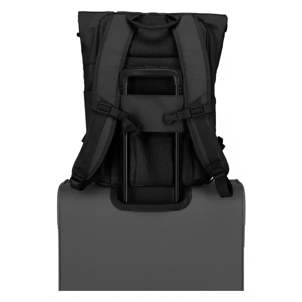  Nahrbtnik TRAVELITE Basics Roll-up Backpack ČRNA 