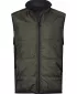 Moški telovnik TEE JAYS | TJ 9114 GLOBOKO ZELENA/ČRNA