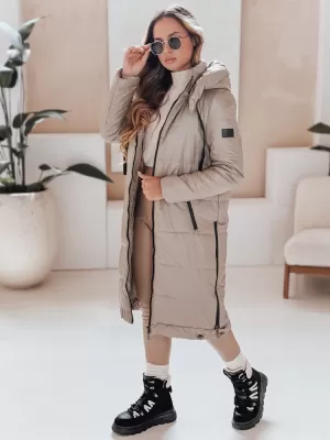 Ženski plašč DSTREET TY5026 BEŽ